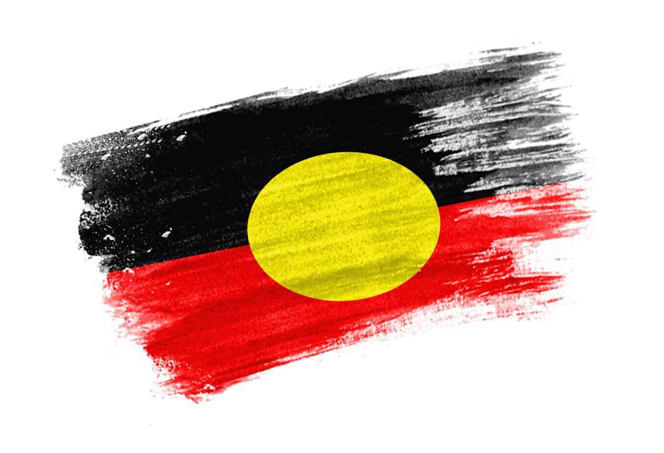 Aboriginal Flag Background