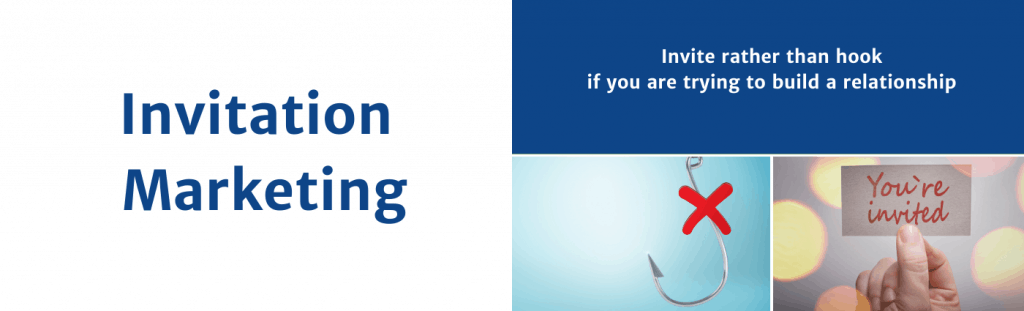 Invite Rather Than Hook When Marketing | Mediation Institute