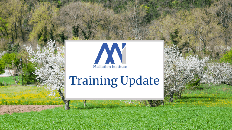 Training Update October 2021