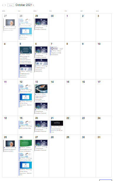 October Calendar