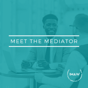 Imaw Meet The Mediator | Mediation Institute Meet The Mediator