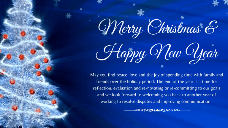 Updates | Mediation Institute Holiday Greetings