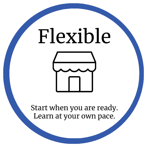 Mi Values - Flexible - Start When You Are Ready. Learn At Your Own Pace