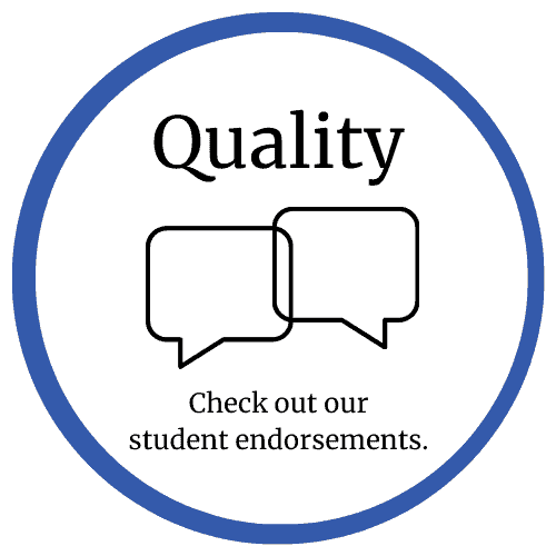 Mi Values - Quality - Check Out Our Student Endorsements