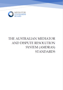 Stories Of Dissatisfaction From The Aflr | Mediation Institute Draft Amdras Front Cover