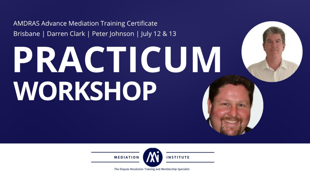 Amdras Practicum Certificate - Earn Your Advanced Mediator Status | Mediation Institute