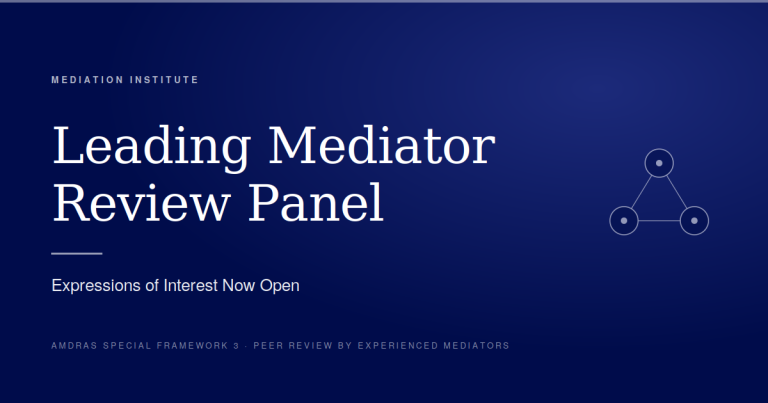 Leading Mediator Panel
