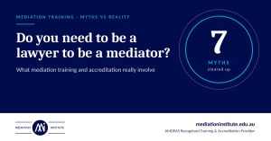 Myths about mediator training